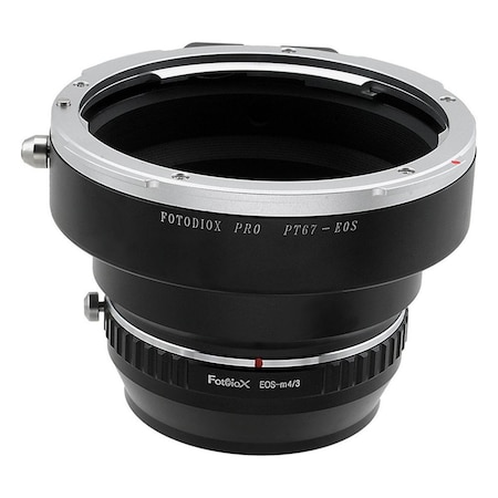 Fotodiox Fotodiox PK67-EOS-MFT-P Pro Lens Mount Adapter - Pentax 6 x 7 Mount Lenses To Micro Four Thirds Mount Mirrorless Camera Body PK67-EOS-MFT-P
